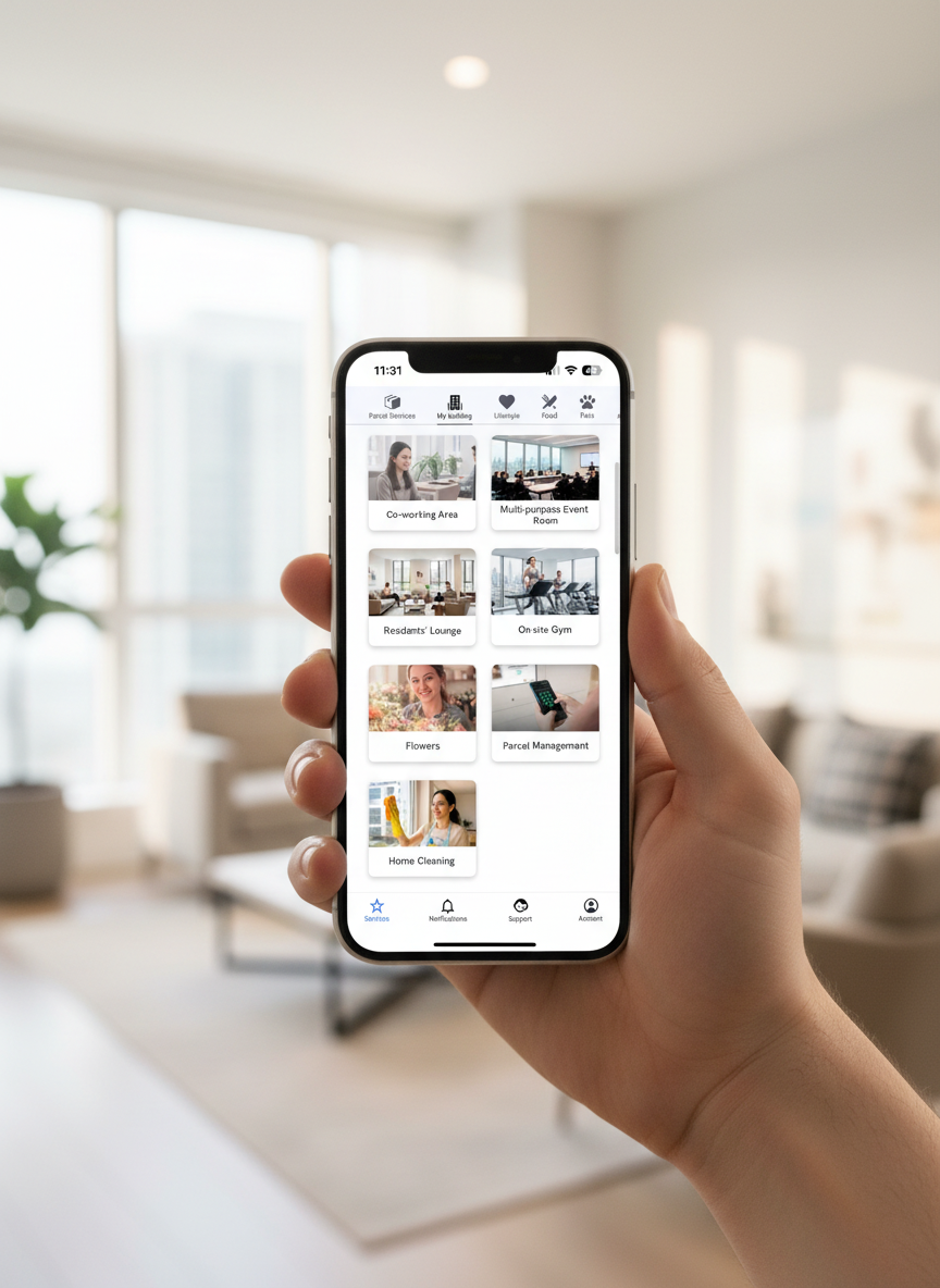 Smart Point On System Smart Point — Amenities-as-a-Service for Buildings